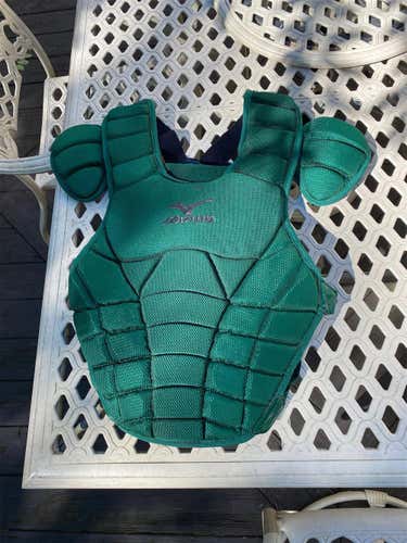 Green Adult Mizuno Samurai Catcher's Chest Protector