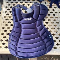 Blue Adult All Star Catcher's Chest Protector