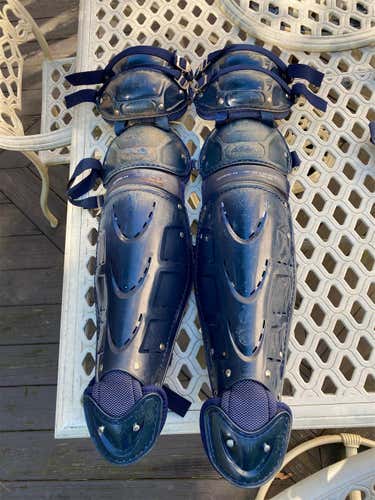 Blue Adult All Star Catcher's Leg Guard
