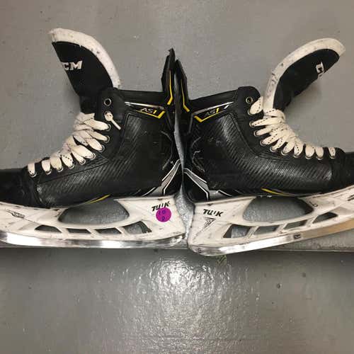 J.T. Miller Canucks CCM Pro Stock Size 10 Hockey Skates