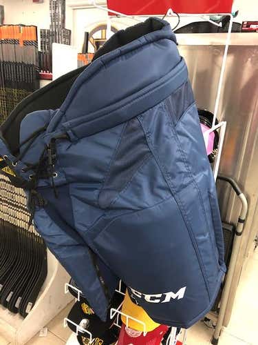 Blue New Senior Medium CCM HP35 Hockey Pants / Navy
