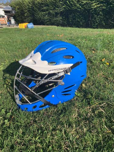 Blue Adult Warrior Venom Helmet Great Condition