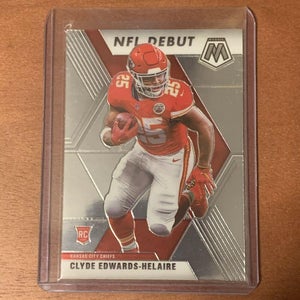 Clyde Edwards-Helaire KC Chiefs Panini Mosaic NFL Debut Football Rookie Card