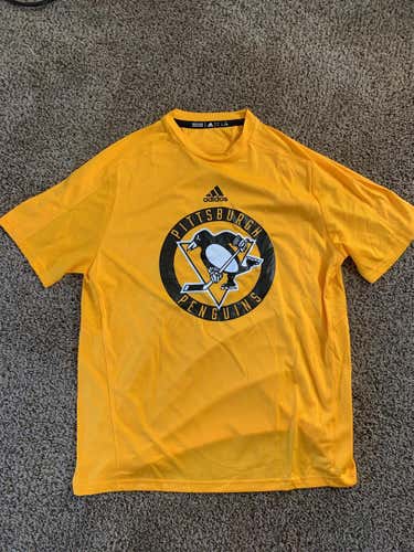 Yellow Adult Large Adidas Shirt