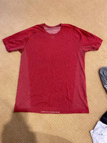 Red Adult Medium Lululemon Shirt