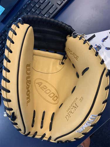 Black High School/College Catcher's A2000 33" Baseball Glove