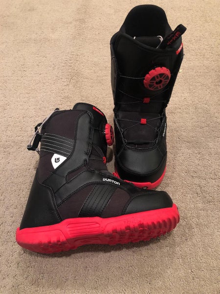 Used Size 6.0 (Women's 7.0) Burton Youth Zipline Snowboard Boots