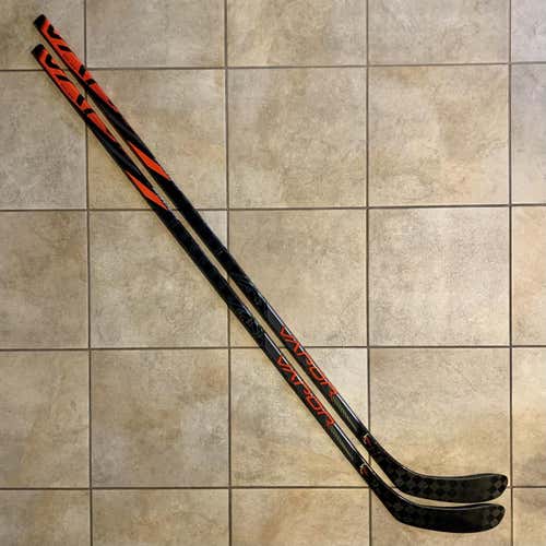 New!  Pair of Bauer Vapor ADV Sticks (Dressed as FlyLite) RH P92/P28 82 Flex