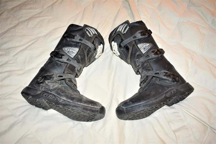 Fox COMP 3 Motocross Boots, Youth size 3