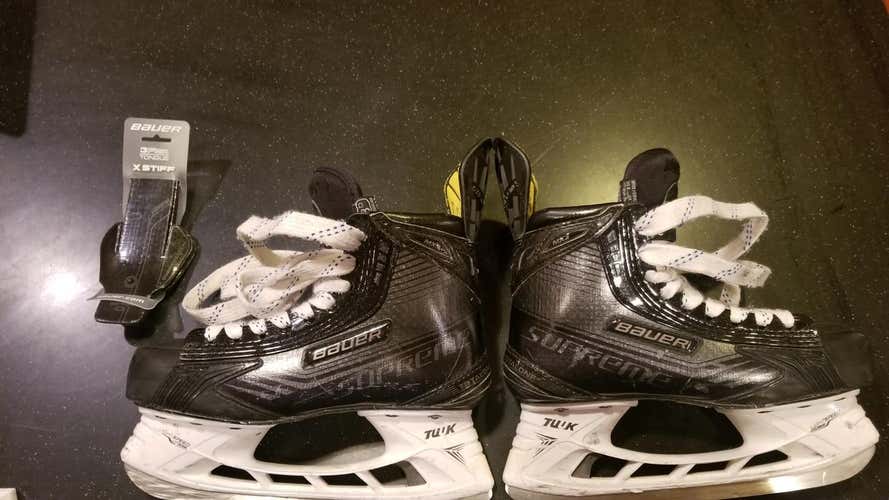 Used Junior Bauer Mx3 le Hockey Skates Regular Width Size 3