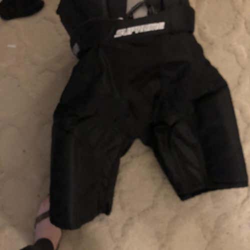 Black Senior Large Bauer Supreme One80 Hockey Pants