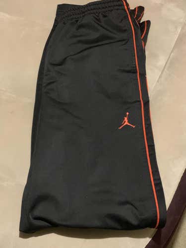 Air Jordan Sweatpants Black and Red Colorway Size Youth XL/Adult Small