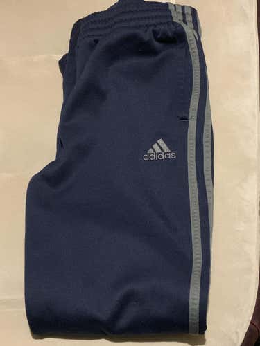 Adidas Sweatpants Dark Blue and Grey Colorway Size 14/16