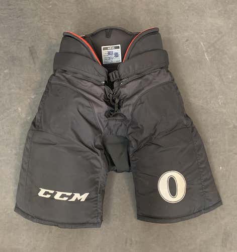 Ottawa Senators Black Senior Large CCM HP45 Pro Stock Hockey Pants