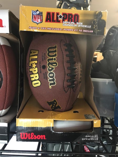 New Wilson Football With Pump And Tee