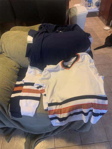 White Navy Adult Jerseys And Socks Matching