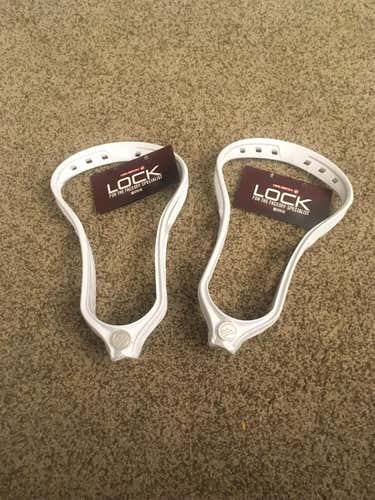 2 For 1:  New White  Lock FOGO Heads