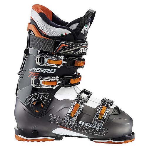 New Men's Dalbello Aerro 75 Black/Orange Ski Boots Size 29.5 (SY214)