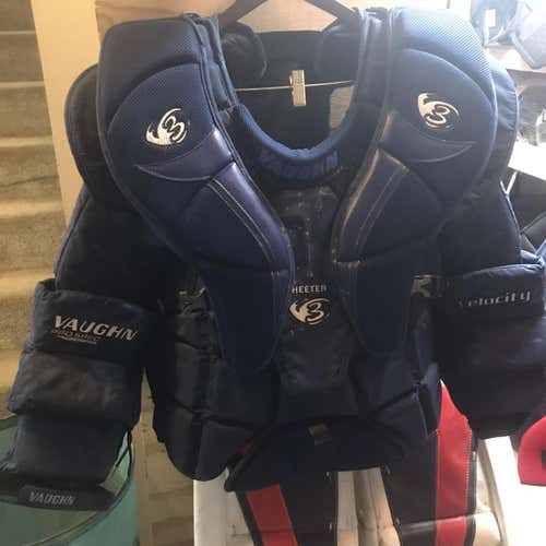 Senior XL Vaughn V3 Pro Stock Goalie Chest Protector