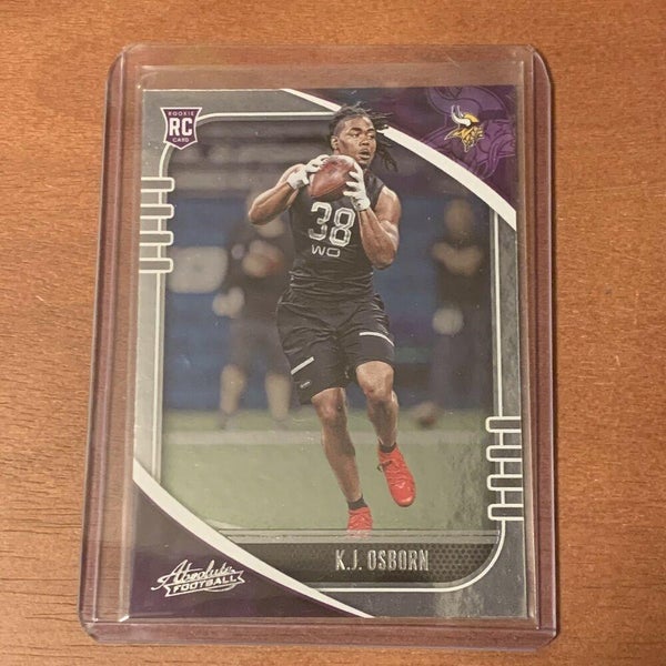 KJ Osborn Baltimore Ravens Panini Absolute Football Rookie autograph Lot