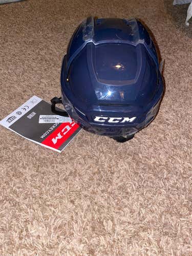 Blue New Medium CCM Tacks 910 Pro Stock Helmet