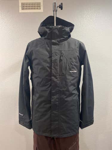 Black Men's Medium Volcom L Gore-Tex Jacket