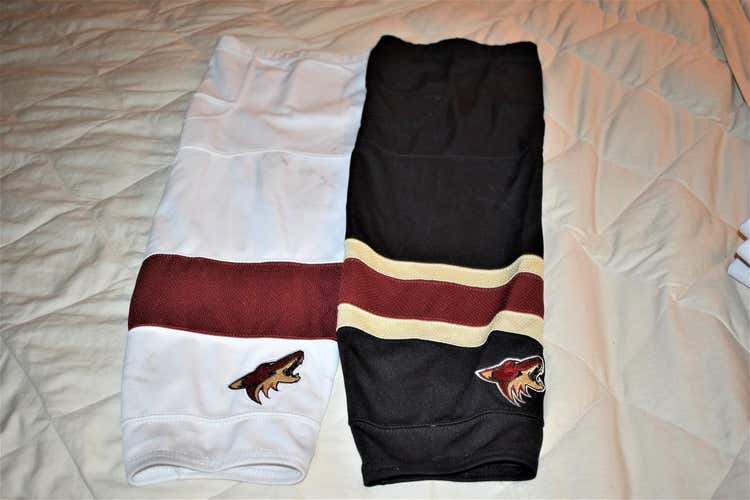 Arizona Coyotes Hockey Socks, Black / White