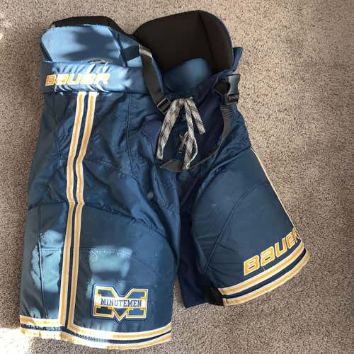 Blue Senior Medium Bauer Nexus 800 Hockey Pants