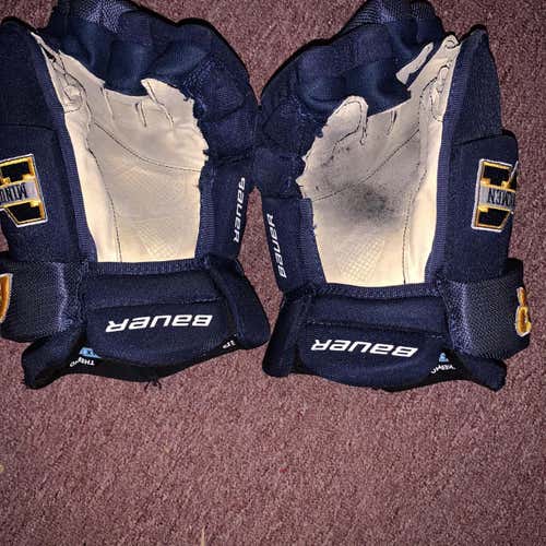 Blue Junior Bauer Pro Team 13" Gloves