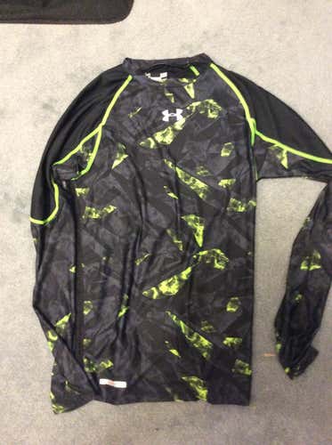 Black New Men's Adult Large Under Armour Compression