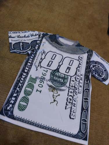 New Men's Adult Large US Money Shirt