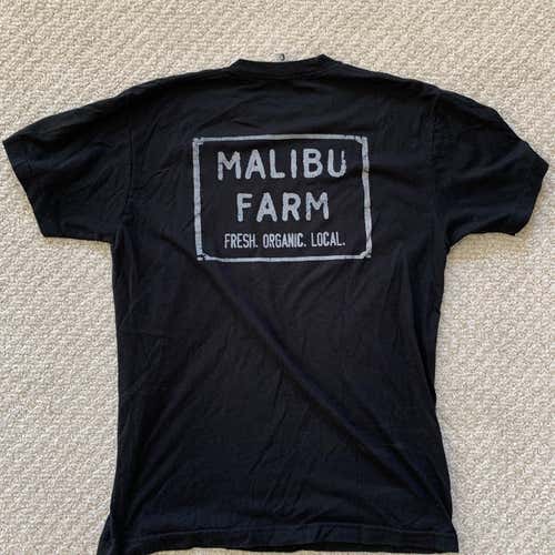 Black Malibu Farm Tee Sz. Medium