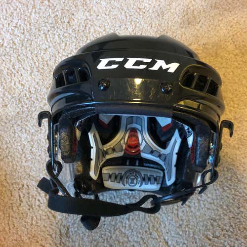 Black New Small CCM Fitlite 3DS  Helmet