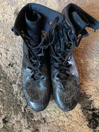 Black Men's Size 12 (Women's 13) High Top