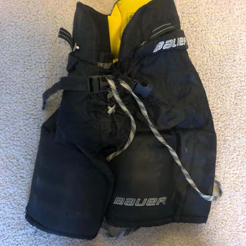 Black Junior Small Bauer Supreme One60  Hockey Pants