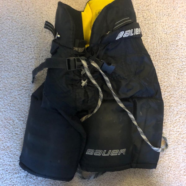 Black Junior Small Bauer Supreme One60 Hockey Pants