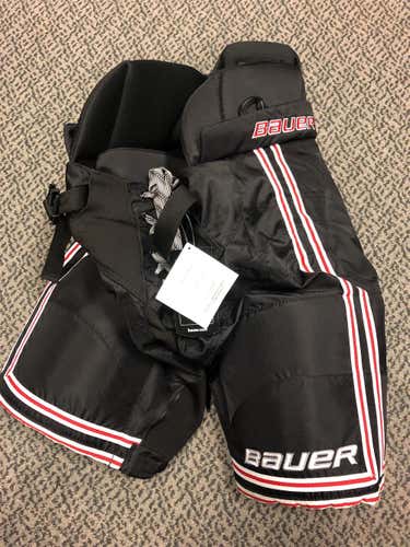 Black Junior XL Bauer Nexus N9000 Custom Hockey Pants