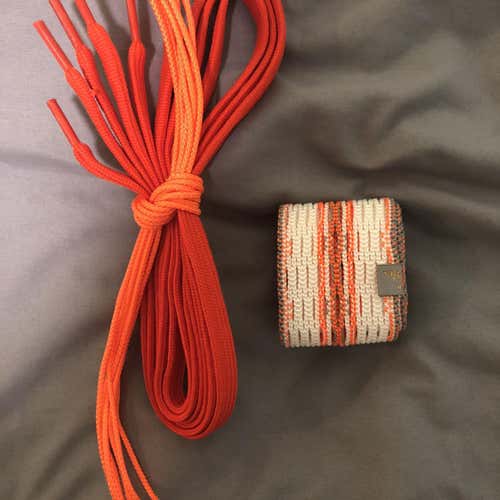 Orange New Throne Fiber 2 Mesh And Strings With Hero Strings And Mesh
