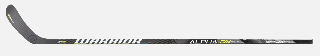 New Pro Stock Warrior Alpha DX Pro Team Hockey Stick (P28, Right hand, 75 flex, Grip)