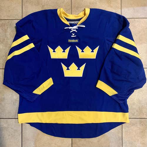 New! Authentic MIC Reebok Team Sweden Goalie Cut Jersey