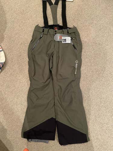 Green Unisex New Adult Small Artica Ski Pants
