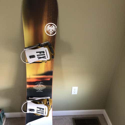 Brand New 2021 Never Summer Harpoon With fIx Bindings Package