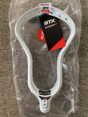 New Stx Surgeon 700 Head. White. Unstrung.
