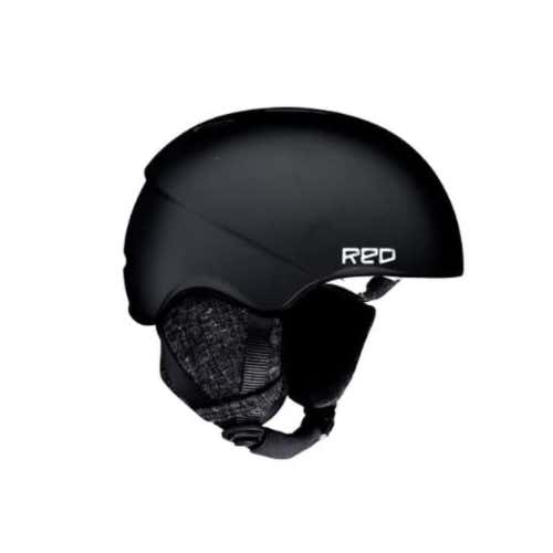 RED Women's Hi-Fi Ski Snowboard Helmet Black Medium (57-59 CM) - New!