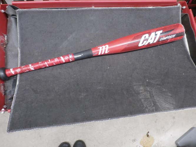 Used Kid Pitch (9YO-13YO) USSSA Certified 2018 Marucci Composite CAT Composite Bat (-10) 18 oz 28"
