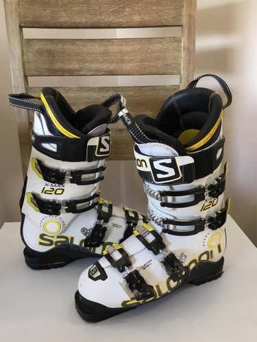 Salomon X-Max 120 Ski Boots Size 26.5 Mondo
