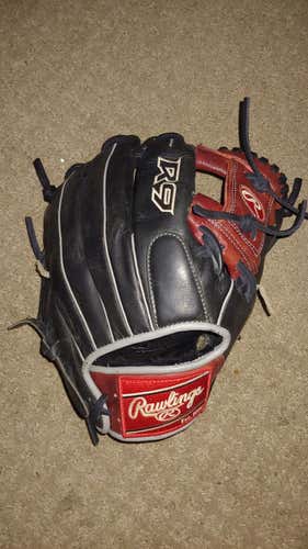 Used Rawlings Right Hand Throw R9 Baseball Glove 11.5"