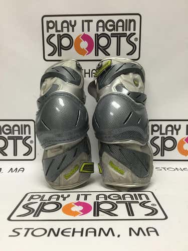 Used Reebok 9k Lg Lacrosse Arm Pads & Guards