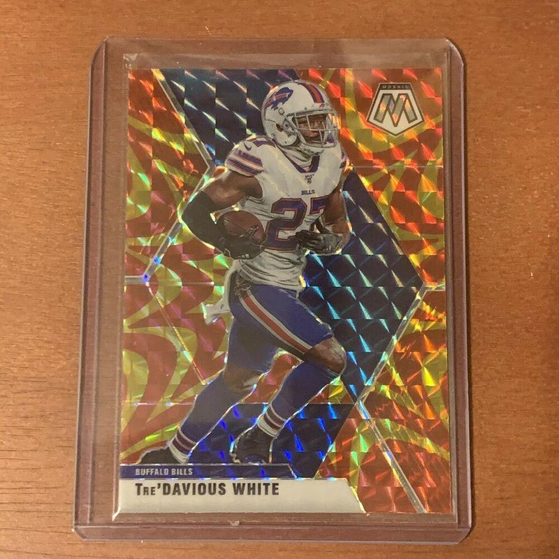 Emmitt Smith Dallas Cowboys HOF Mosaic Orange Reactive Prizm Base Card #288