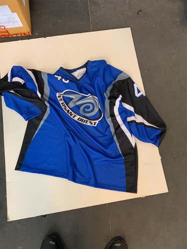 Blue Adult Size 58 ABHS Jersey